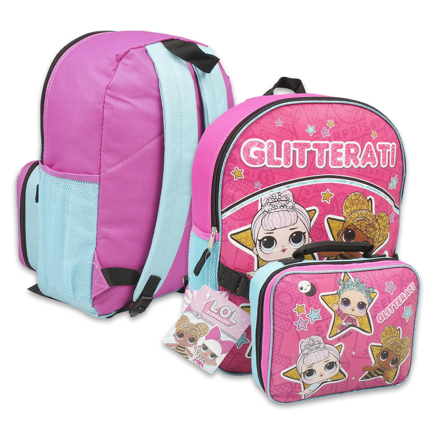 lol fuzzy backpack