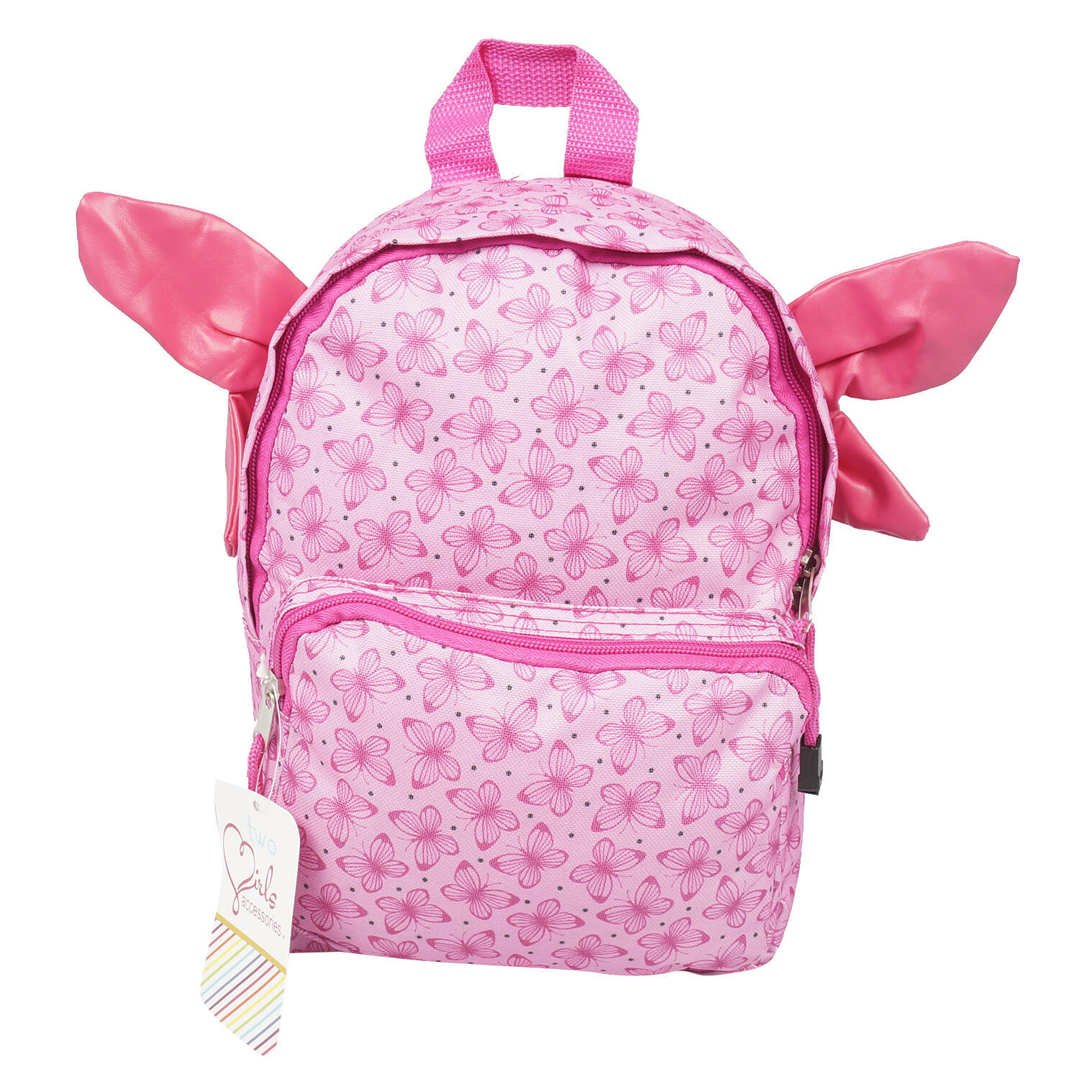 pink butterfly backpack