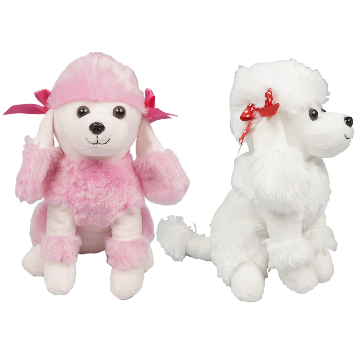 stuffed poodle dog toy