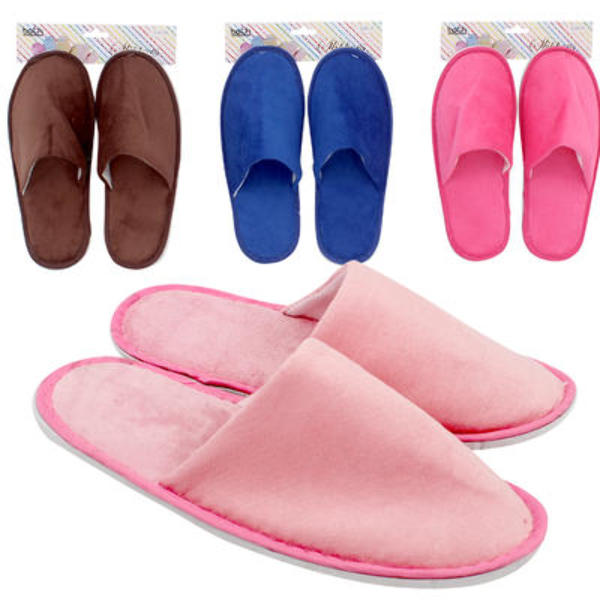 Wholesale Bath Essential Women's Slip on Slippers DollarDays
