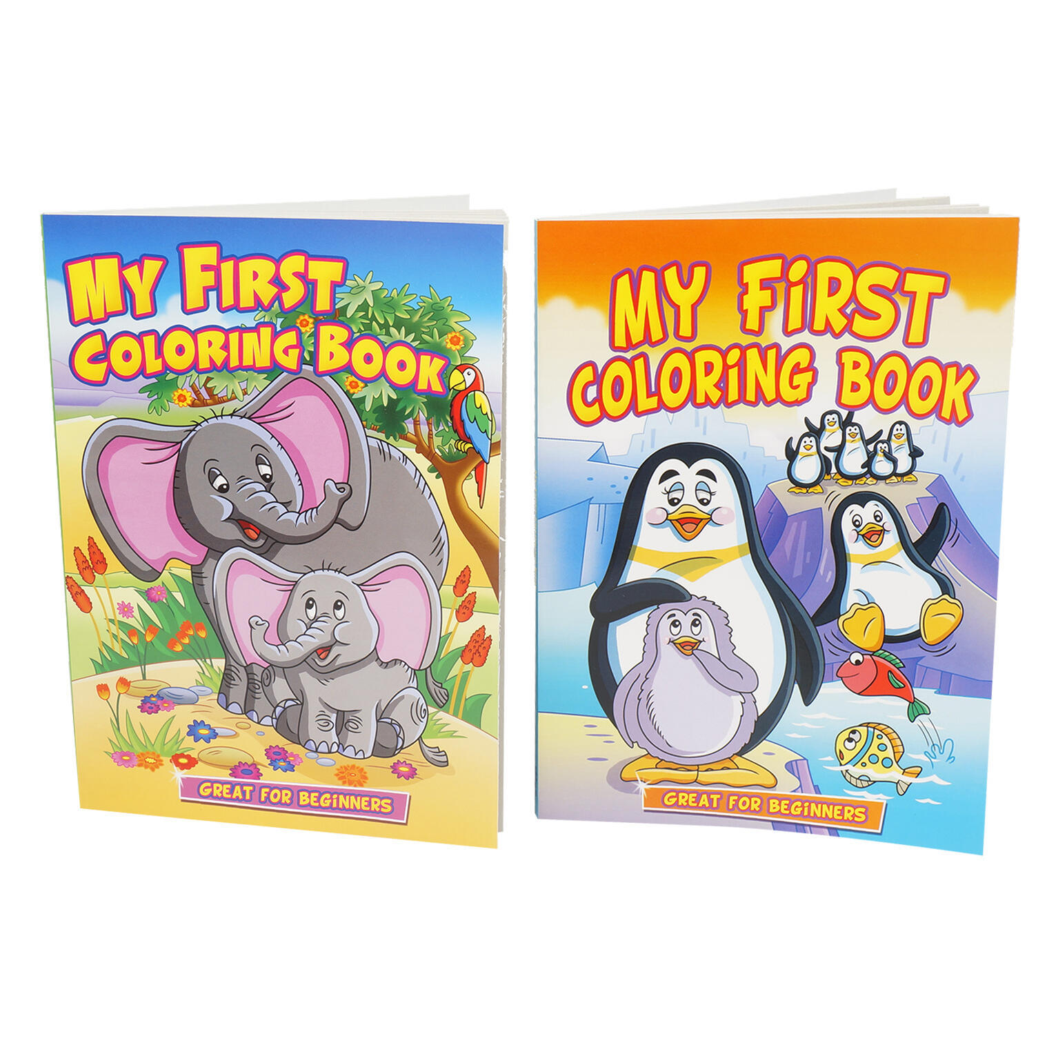 Wholesale 128 Page My First Coloring Book - Assorted | DollarDays