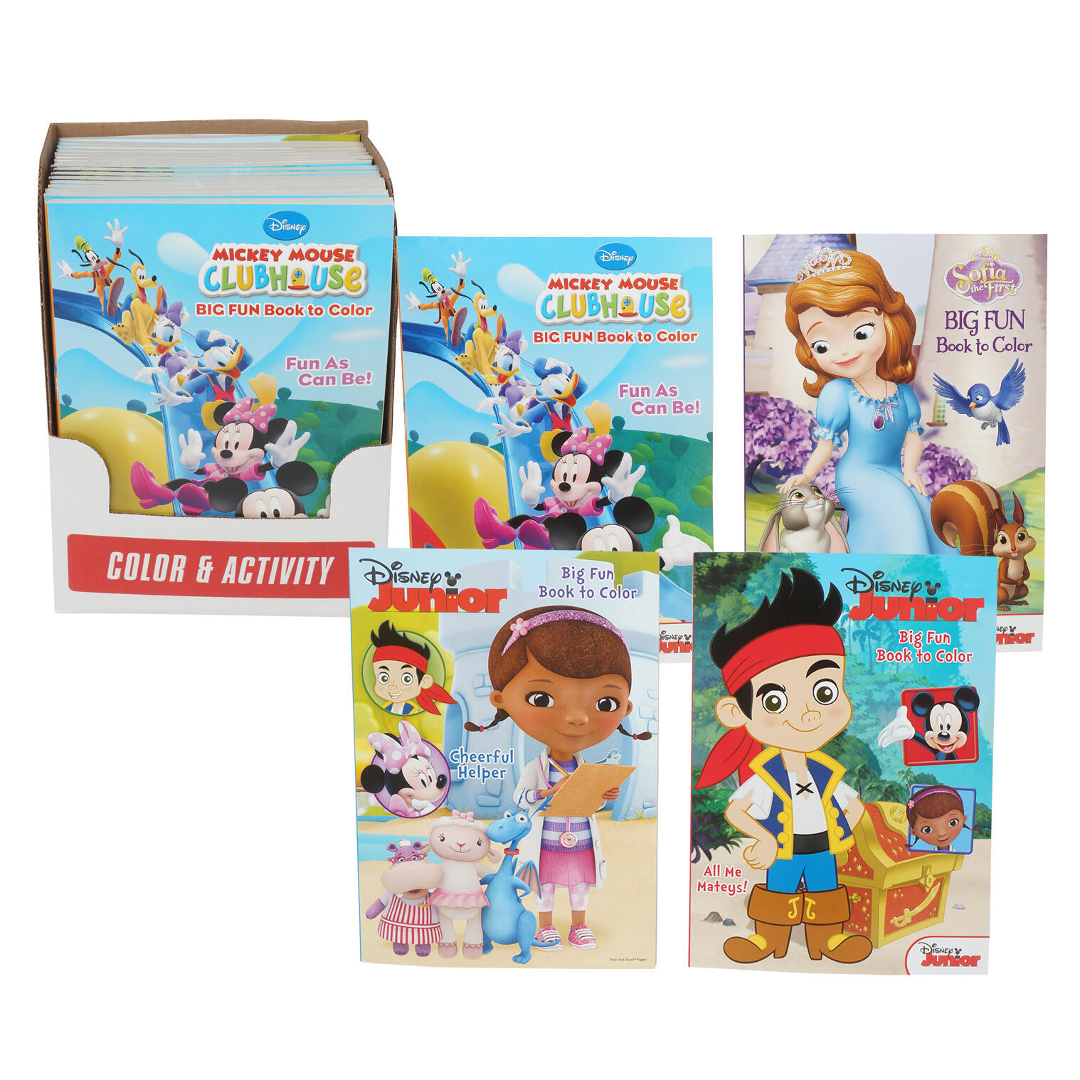 Wholesale Disney Jr Coloring Book Assorted DollarDays