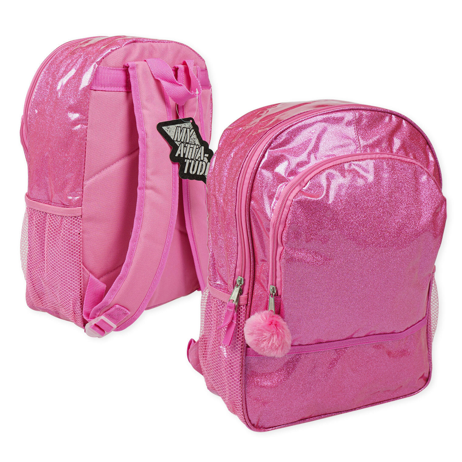 pink sparkle backpack