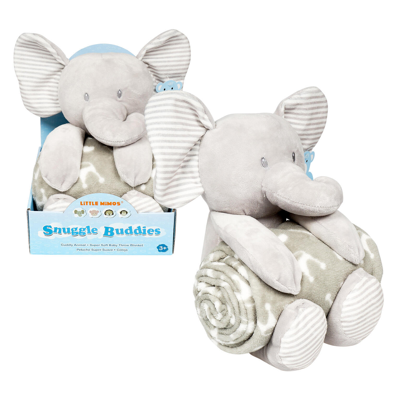 elephant plush blanket
