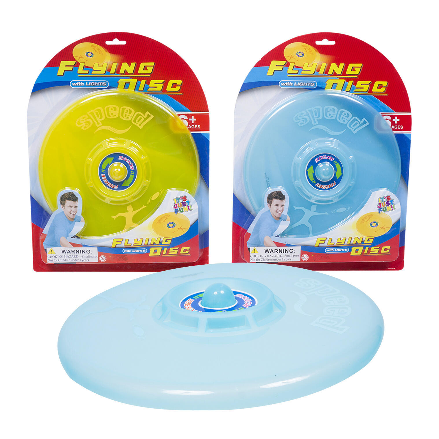 Wholesale Light Up Flying Disc Toy Assorted DollarDays