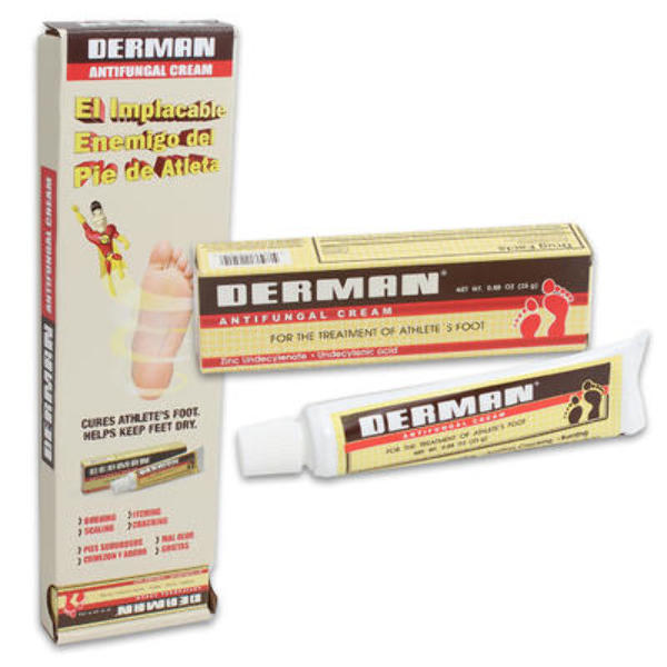 Wholesale Derman Anti-Fungal Cream In Display Box - 0.88 Oz(192x.26)