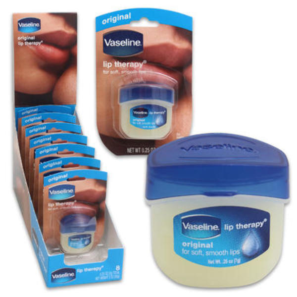 Wholesale Vaseline Lip Balm Display Original 0.25 oz (SKU 2290197