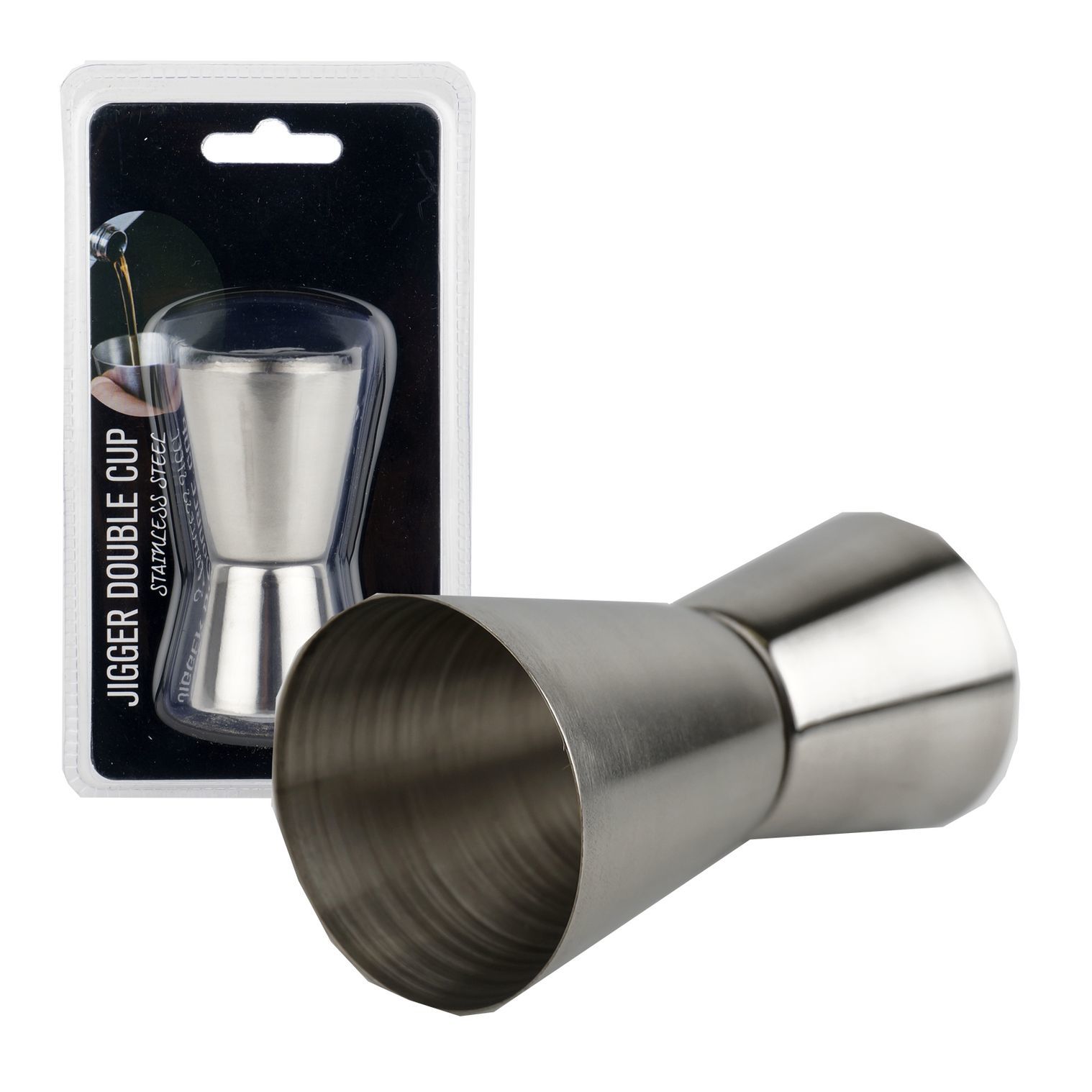 Wholesale Stainless Steel Jigger Double Cup 2.75" (SKU 2333289