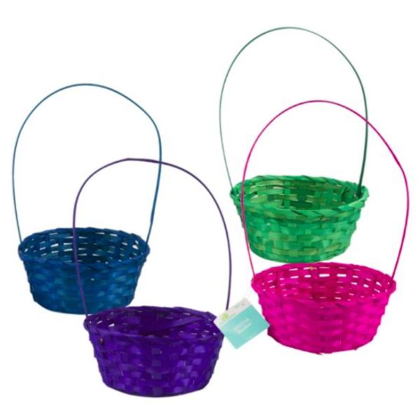 Wholesale Easter Baskets Assorted Solid Colors DollarDays