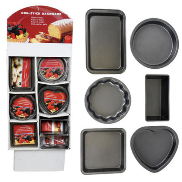 Wholesale Non-Stick Bakeware In Display - Assorted(120x.05)