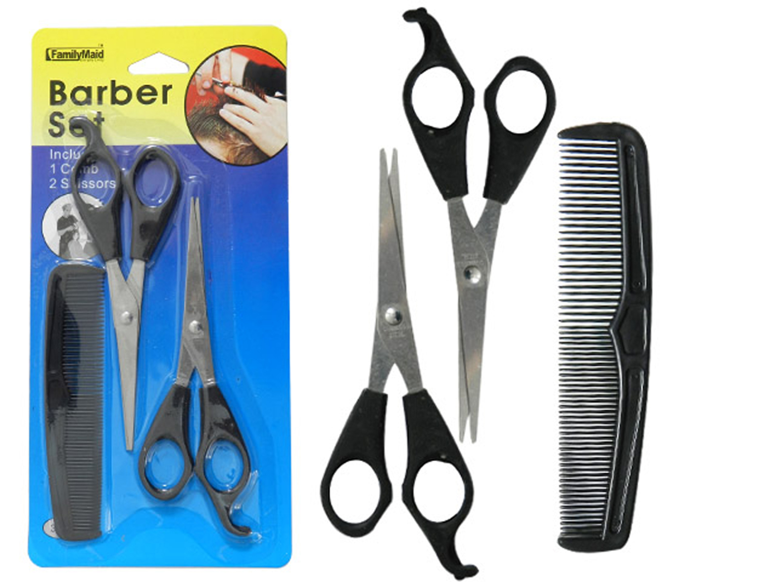 Wholesale 3 Piece Barber Set DollarDays