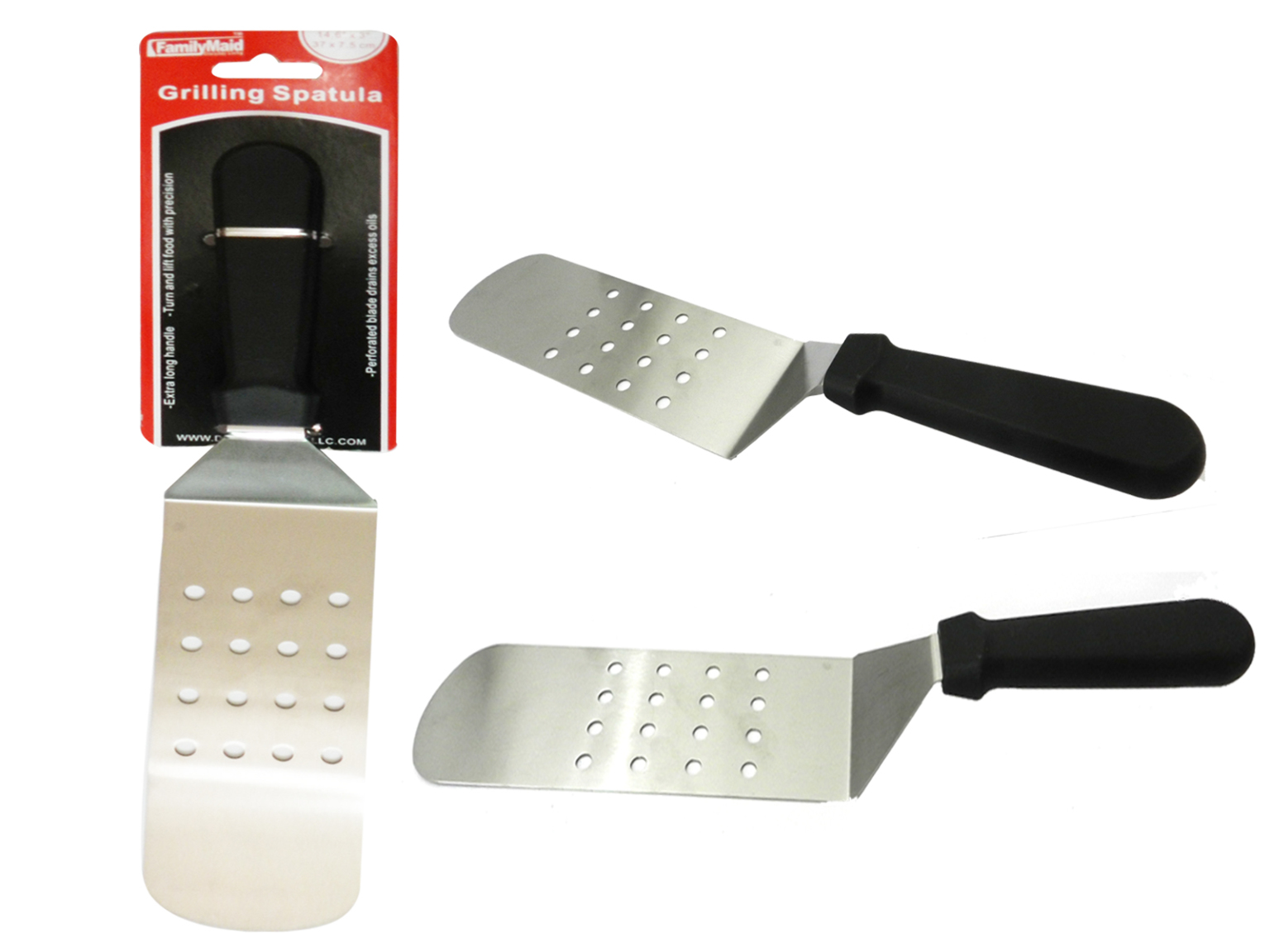 Wholesale Stainless Steel Jumbo BBQ Turner 14.6" DollarDays