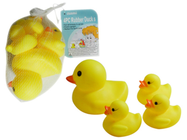 Wholesale Rubber Ducks 4 Piece Set Dollardays 1468