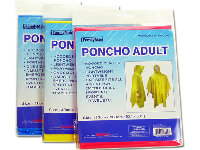 Poncho Ignifuge 52 X 80 - Matériau Résistant Au Feu - Neuf Sous Scellé
