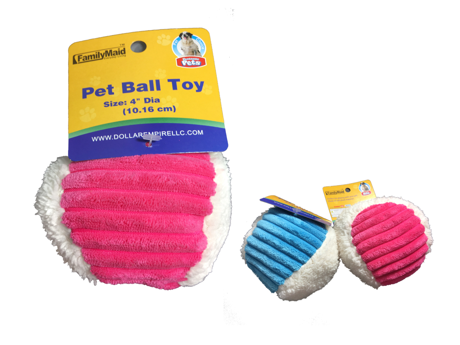 dog toy plush ball