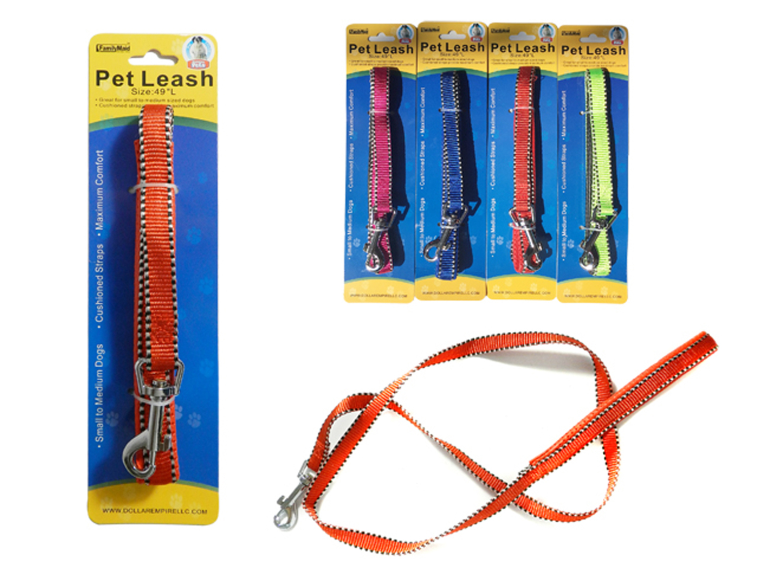 Wholesale Pet Leashes 49" DollarDays