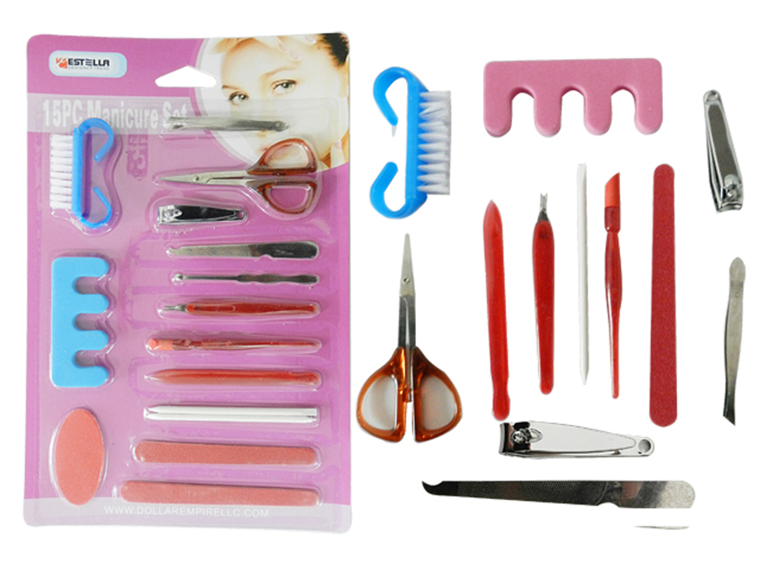 Bulk Sets of Manicure Tools 15 Piece
