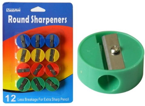 Wholesale 12 Piece Pencil Sharpener(144xalt=