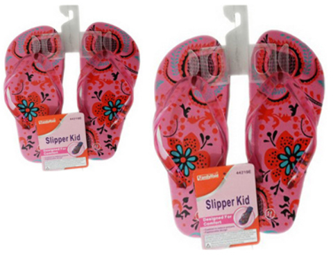 clear strap flip flops