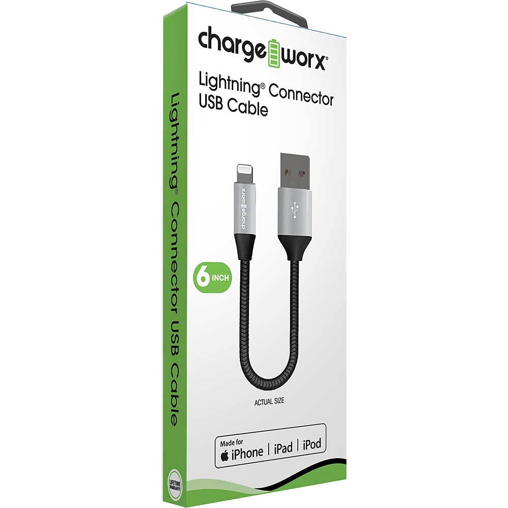 Wholesale iPhone/iPad Chargers 6", Black