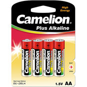 AA Alkaline, 4 pack