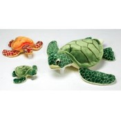 14.5"  2 Assorted Color Sea Turtles
