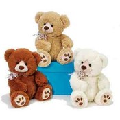 11" 3 Assorted Color Sitting Bears
