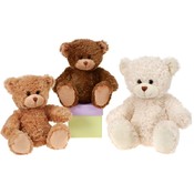 10" 3 Assorted Color Sitting Bears