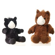 10" 2 Assorted Color Sitting Horses