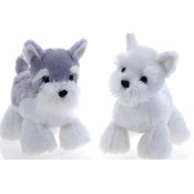 9" 2 Assorted Scottie &amp; Schnauzer