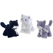 9" 3 Assorted Color Kittens