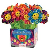 18" 6 Asst. Color Flowers In Display Box