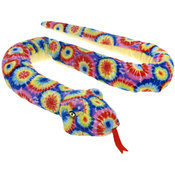 61" Tie Dyed Plush Snake
