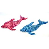 Hennatude - 17" 2 Assorted Color Dolphins