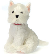 10" Sitting Scottie W/ Red Collar
