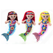 12" 3 Asst. Tie Dye  Mermaids -