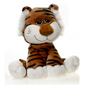 "Happy Kritters" - 10" Bean Bag Sitting Tiger
