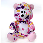 Fiesta Sweets - 10" Pink N' Purple Candy-Bear