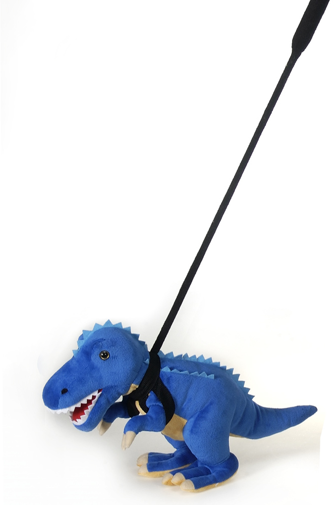 blue t rex plush