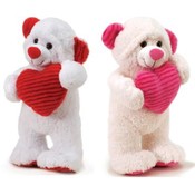 18" 2 Assorted Color Standing Bears
