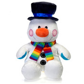 12" Sitting Snowman