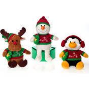 10.5" 3 Asst. Xmas Pals -