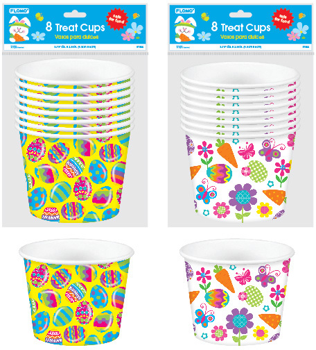 Wholesale Easter Treat Cups - 8 Count(36x.65)