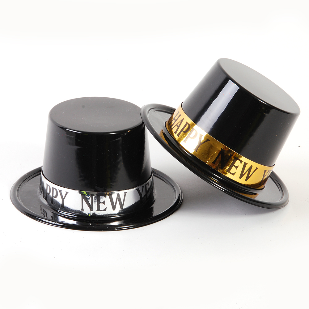 Wholesale Black New Year Top Hat(72x.55)