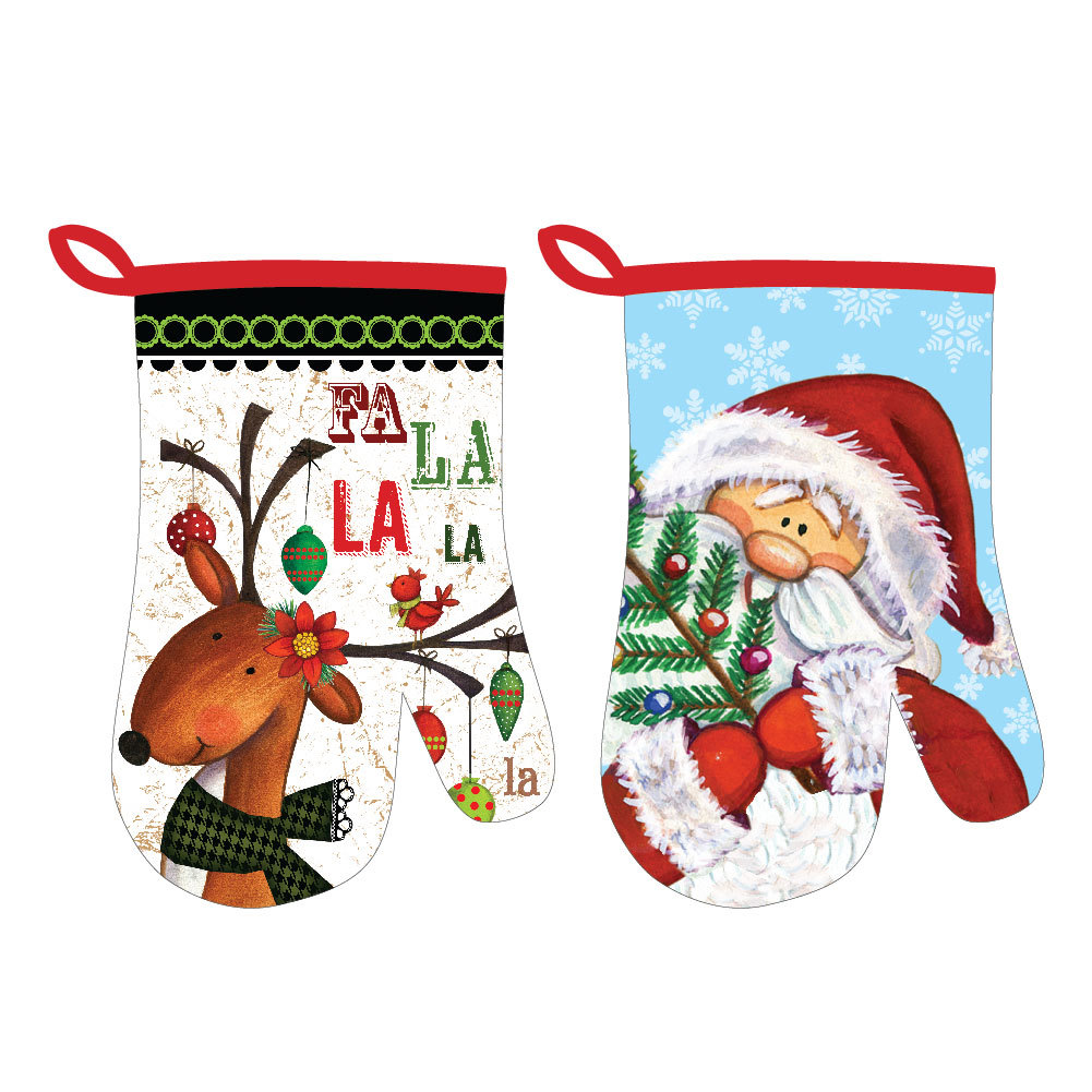 Wholesale Whimsical Christmas Oven Mitt DollarDays
