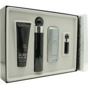 Perry Ellis 360 Black Set-Edt Spray 3.4 Oz & Aftershave Balm 3 Oz & Deodorant Stick Alcohol Free 2.75 Oz & Edt Spray .25 Oz Mini By Perry Ellis Wholesale Bulk