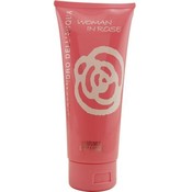 Woman In Rose Body Lotion