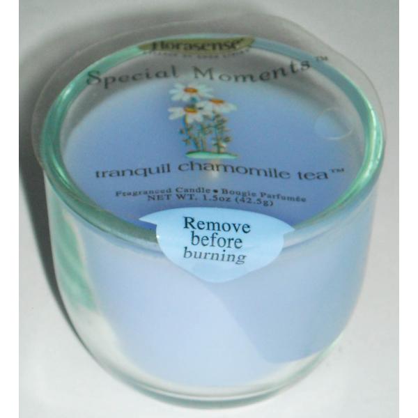 Wholesale Florascents Candle Tranquil Chamomile Tea(72x$0.65)