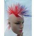 Faux Hawk Hair Accessory- Red, White &amp; Blue