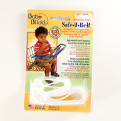 Shopping Cart Safety Belt White